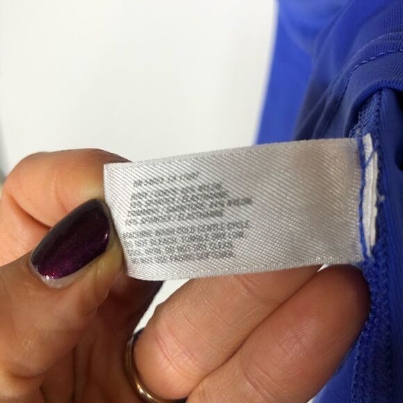 GAP fit run mesh tank top deep blue - Picture 6 of 9